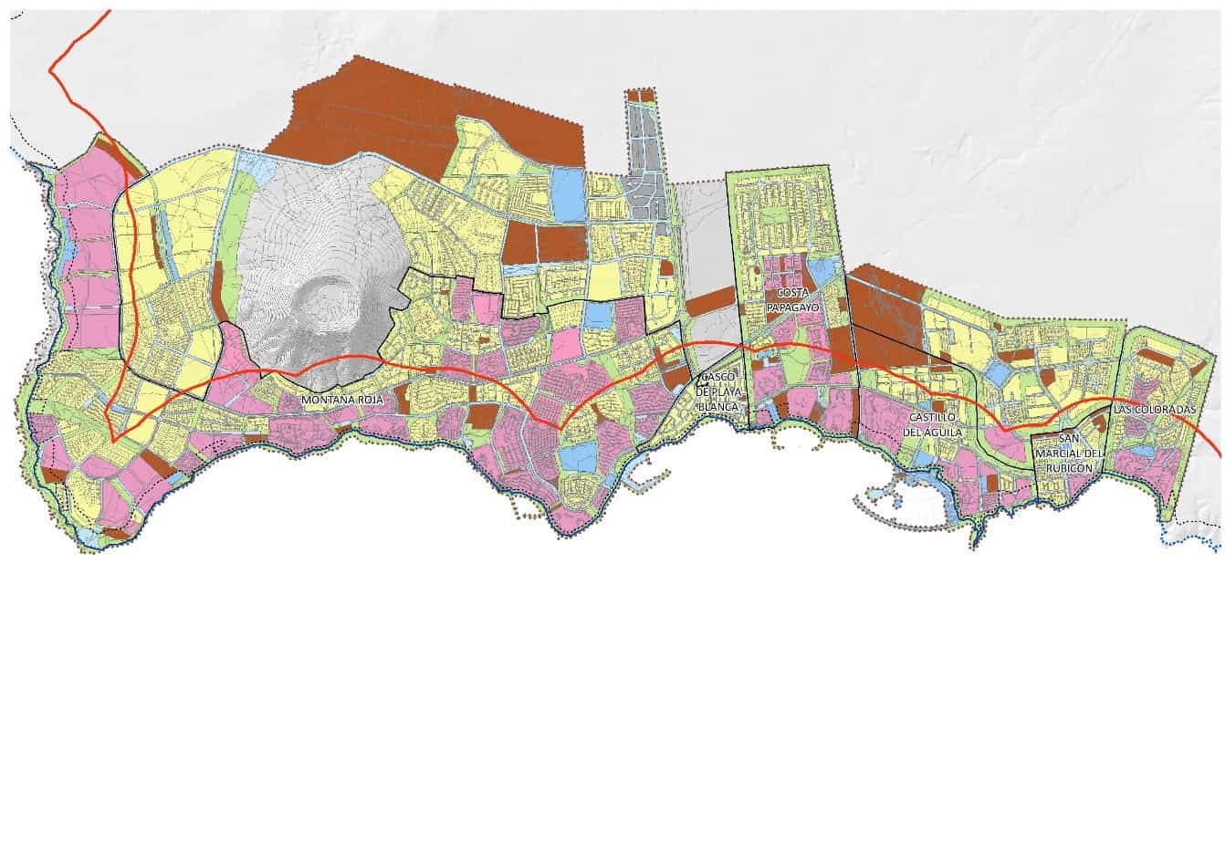 Imagen proyecto Diagnosis ordenación urbanística Playa Blanca y Puerto Calero
